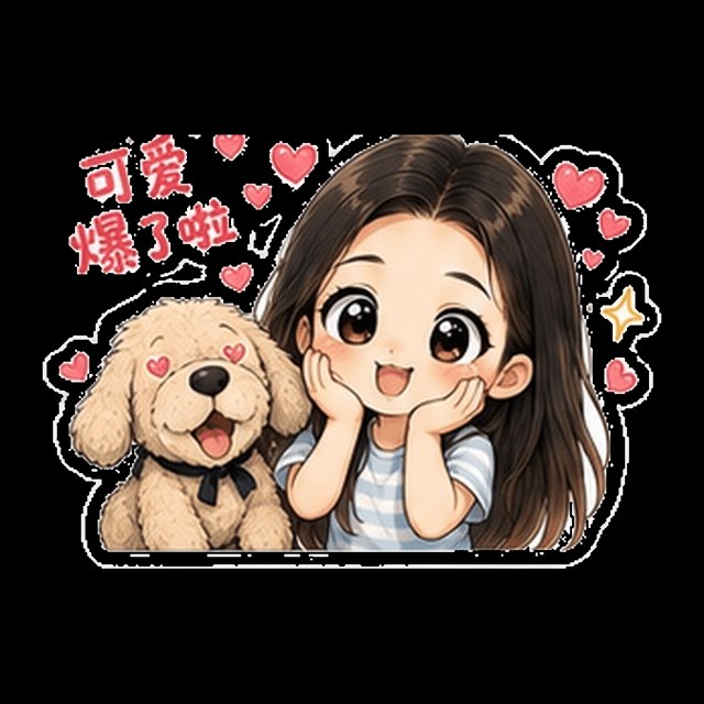 可爱爆了