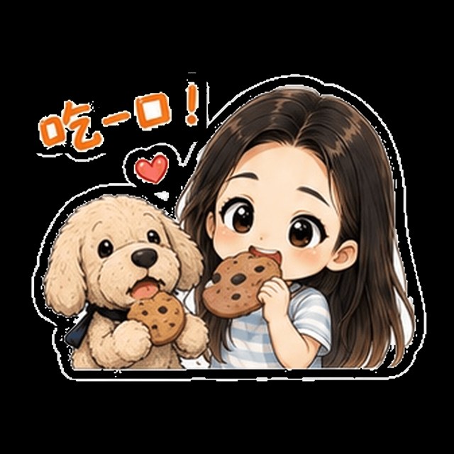吃一口
