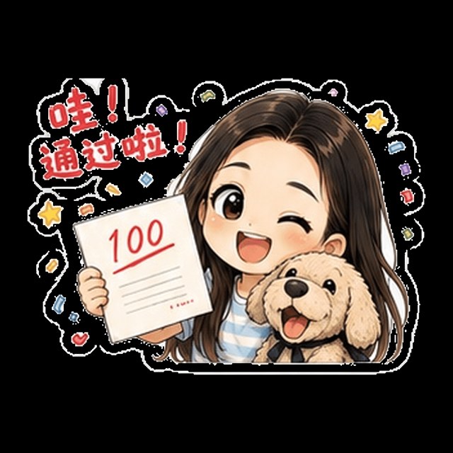 哇，通过啦