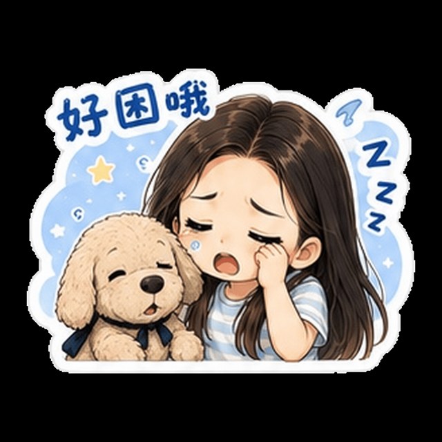 好困哦