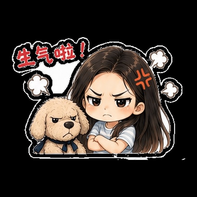 生气啦